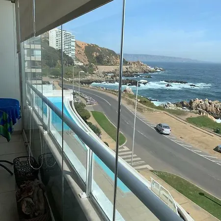 Departamento Nuevo Con Vista Al Mar, Amoblado Apartment Concon Exterior photo
